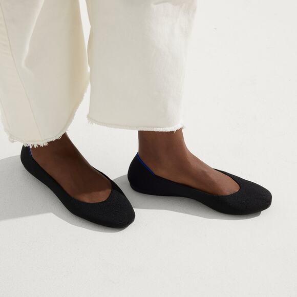 RARE RETIRED Rothy’s Round Toe Ballet Flats - Picture 1 of 7